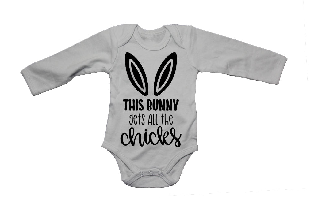 This Bunny Gets All the Chicks - Easter - Baby Grow - BuyAbility South Africa