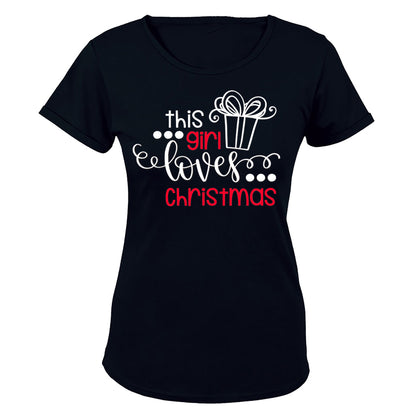 This Girl Loves Christmas - Ladies - T-Shirt - BuyAbility South Africa