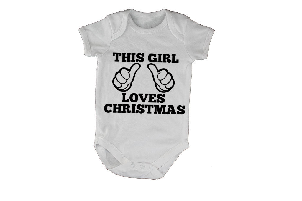 This Girl Loves Christmas - Baby Grow - BuyAbility South Africa