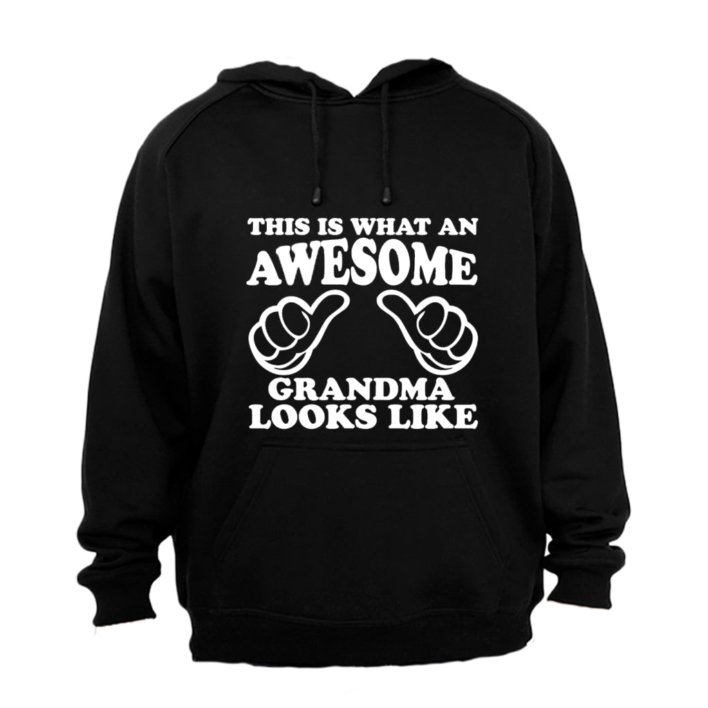 This is What an Awesome Grandma Looks Like - Hoodie - BuyAbility South Africa