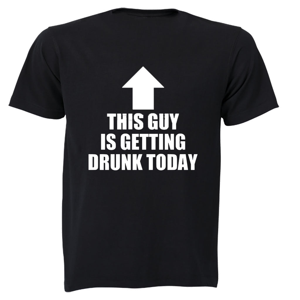 This Guy is Getting Drunk - Adults - T-Shirt - BuyAbility South Africa
