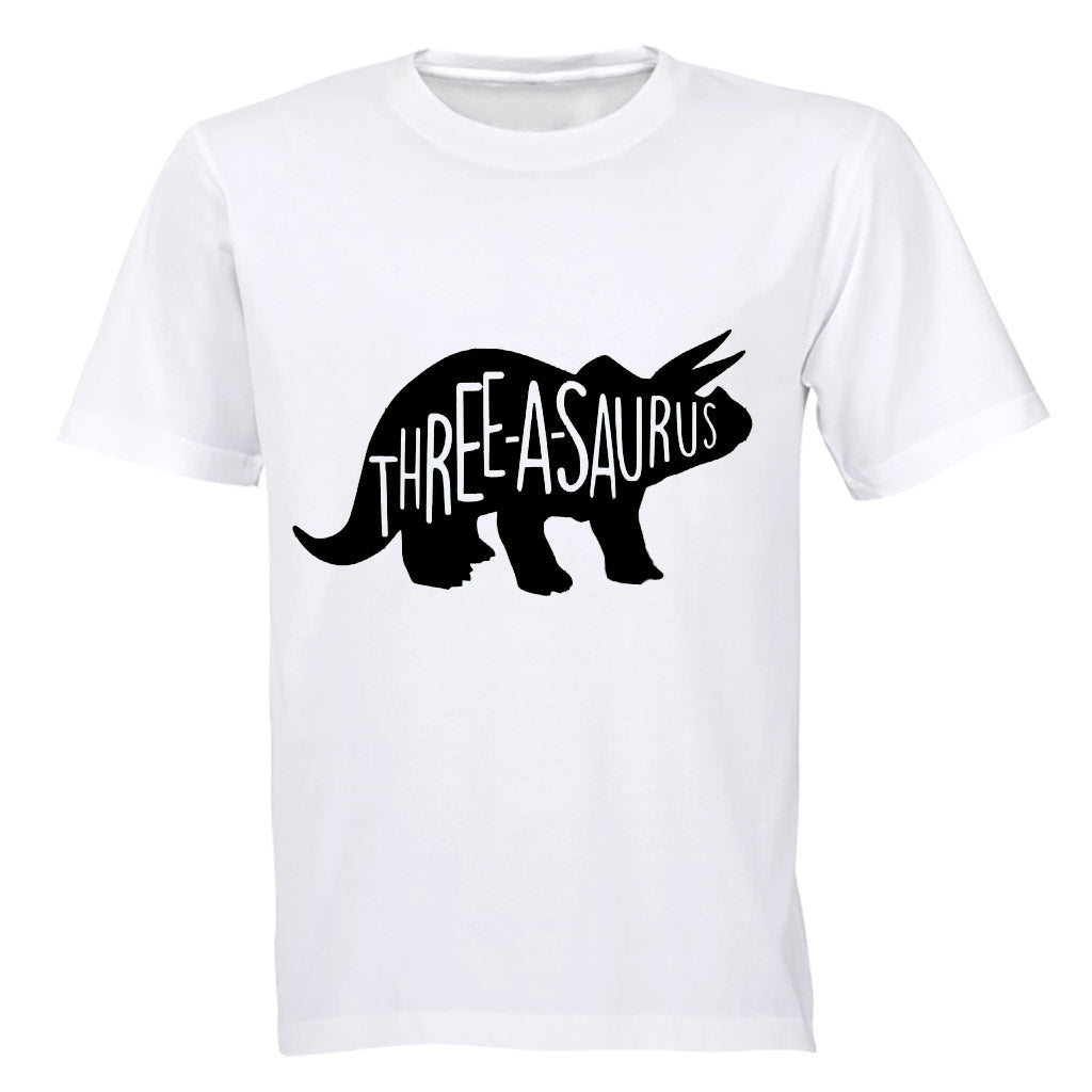 THREE-a-saurus - Kids T-Shirt - BuyAbility South Africa