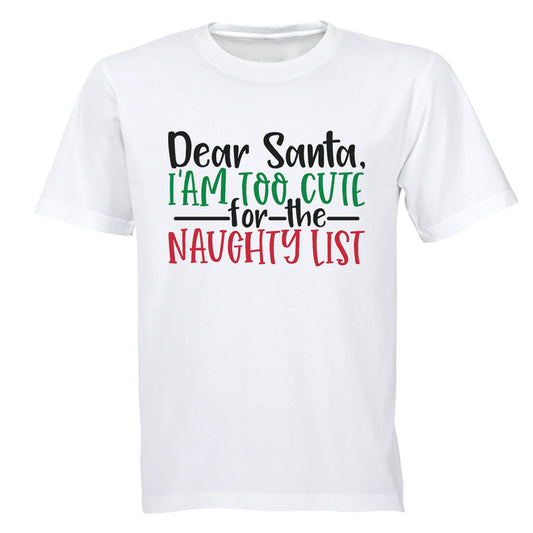 Too Cute - Christmas - Kids T-Shirt - BuyAbility South Africa