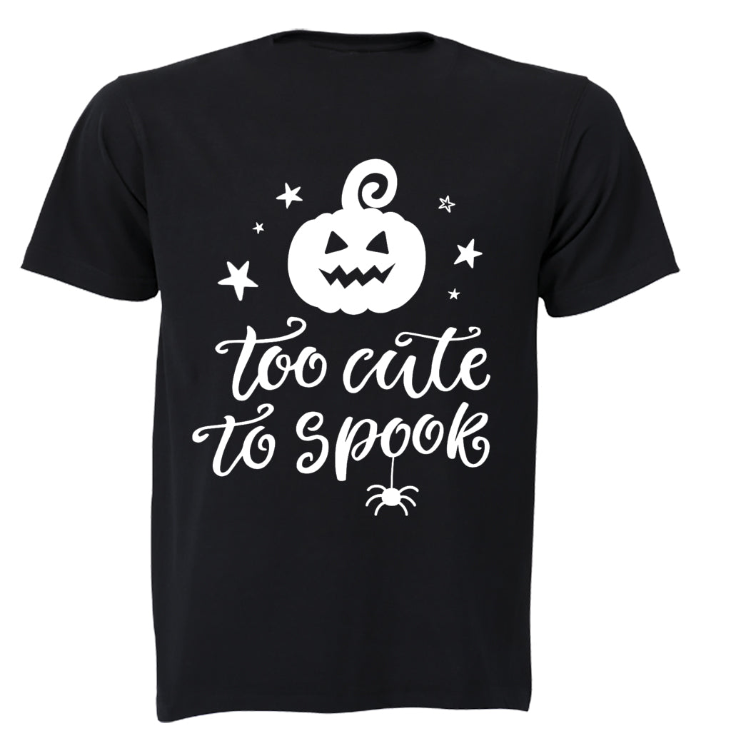 Too Cute to Spook - Pumpkin - Halloween - Kids T-Shirt - BuyAbility South Africa