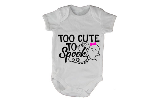 Too Cute to Spook - Ghost - Halloween - Baby Grow - BuyAbility South Africa
