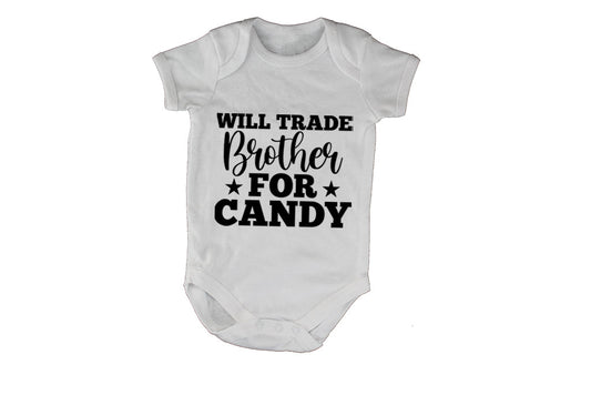 Trade Brother for Candy - Halloween - Baby Grow - BuyAbility South Africa