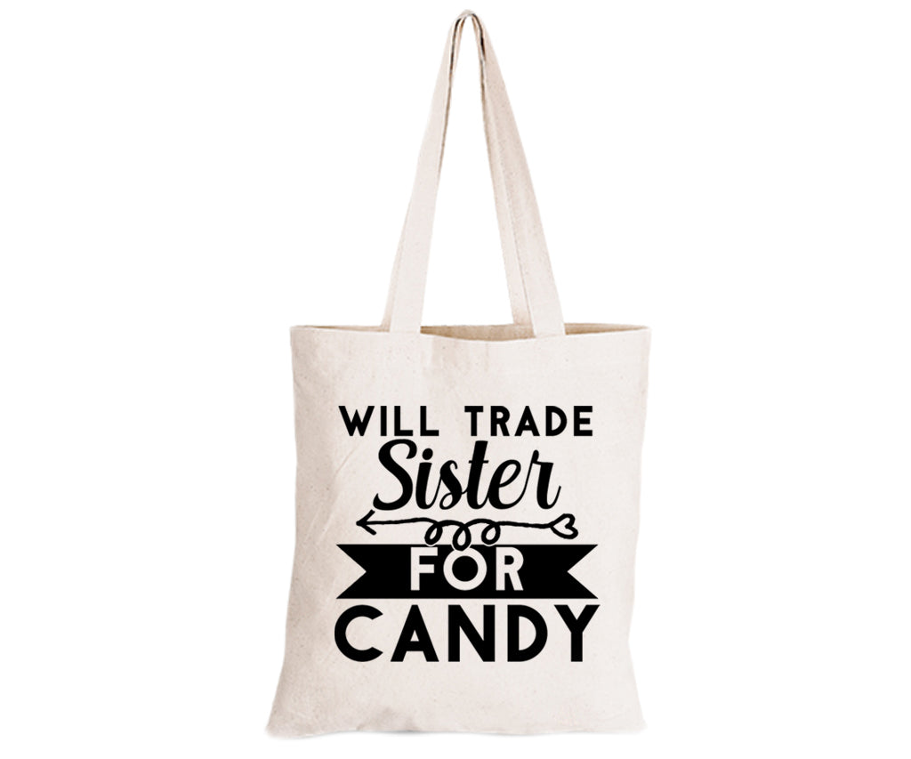 Trade Sister for Candy - Halloween - Eco-Cotton Trick or Treat Bag - BuyAbility South Africa