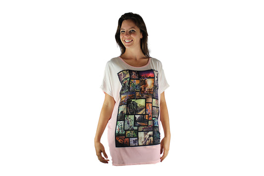 Pink Travel Top with Sparkle - BuyAbility