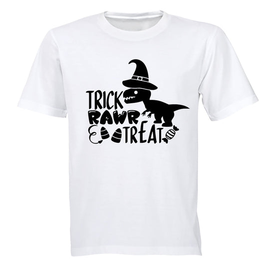 Trick Rawr Treat - Halloween - Kids T-Shirt - BuyAbility South Africa