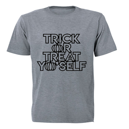 Trick or Treat Yo'Self - Halloween - Adults - T-Shirt - BuyAbility South Africa