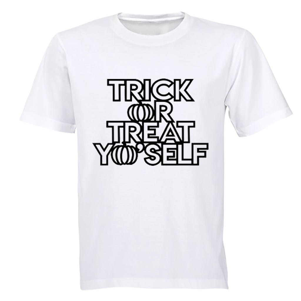 Trick or Treat Yo'Self - Halloween - Adults - T-Shirt - BuyAbility South Africa