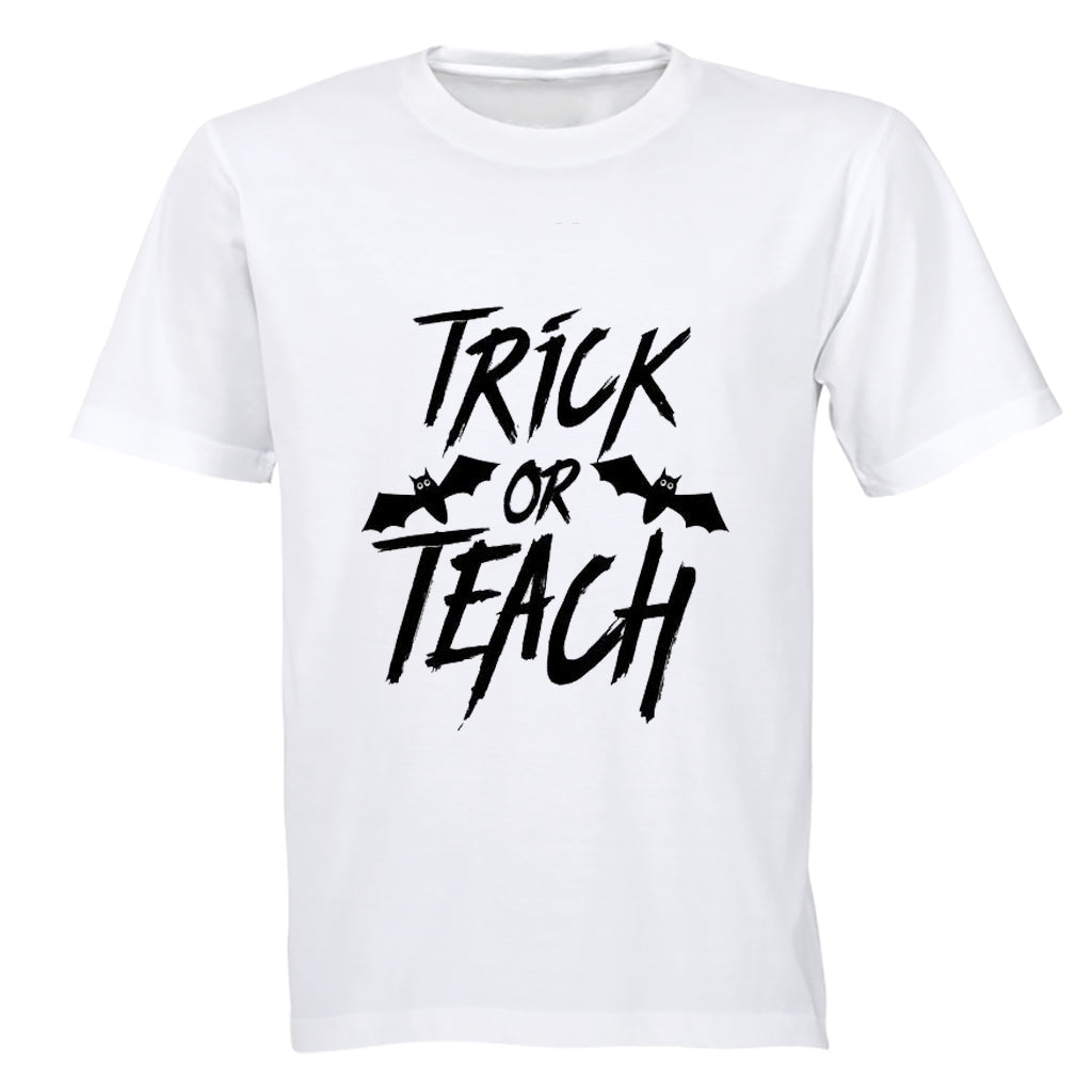 Trick or TEACH - Halloween - Adults - T-Shirt - BuyAbility South Africa