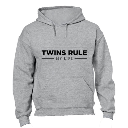 Twins Rule... My Life - Hoodie - BuyAbility South Africa