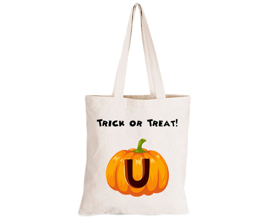 U - Halloween Pumpkin - Eco-Cotton Trick or Treat Bag - BuyAbility South Africa
