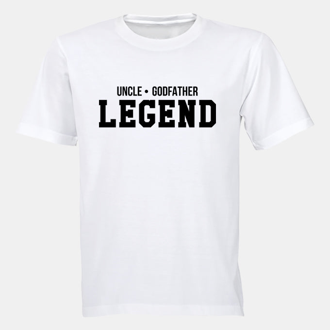Uncle - The Legend - Adults - T-Shirt - BuyAbility South Africa