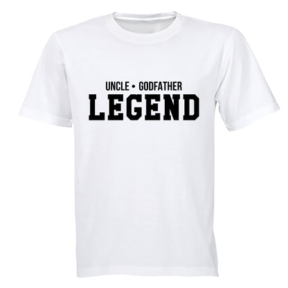 Uncle - The Legend - Adults - T-Shirt - BuyAbility South Africa