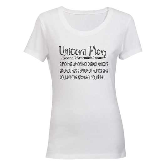Unicorn Mom - NOUN - Ladies - T-Shirt - BuyAbility South Africa