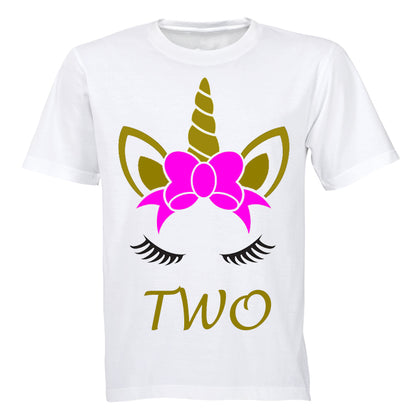 Unicorn - Two - Kids T-Shirt - BuyAbility South Africa