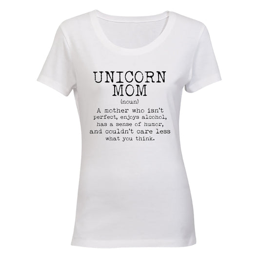 Unicorn Mom Definition - Ladies - T-Shirt - BuyAbility South Africa