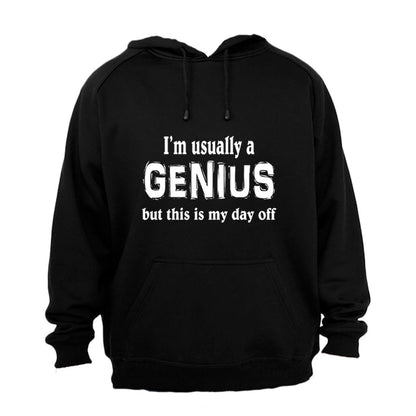 Usually a Genius - Hoodie - BuyAbility South Africa