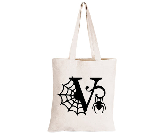 V - Halloween Spiderweb - Eco-Cotton Trick or Treat Bag - BuyAbility South Africa