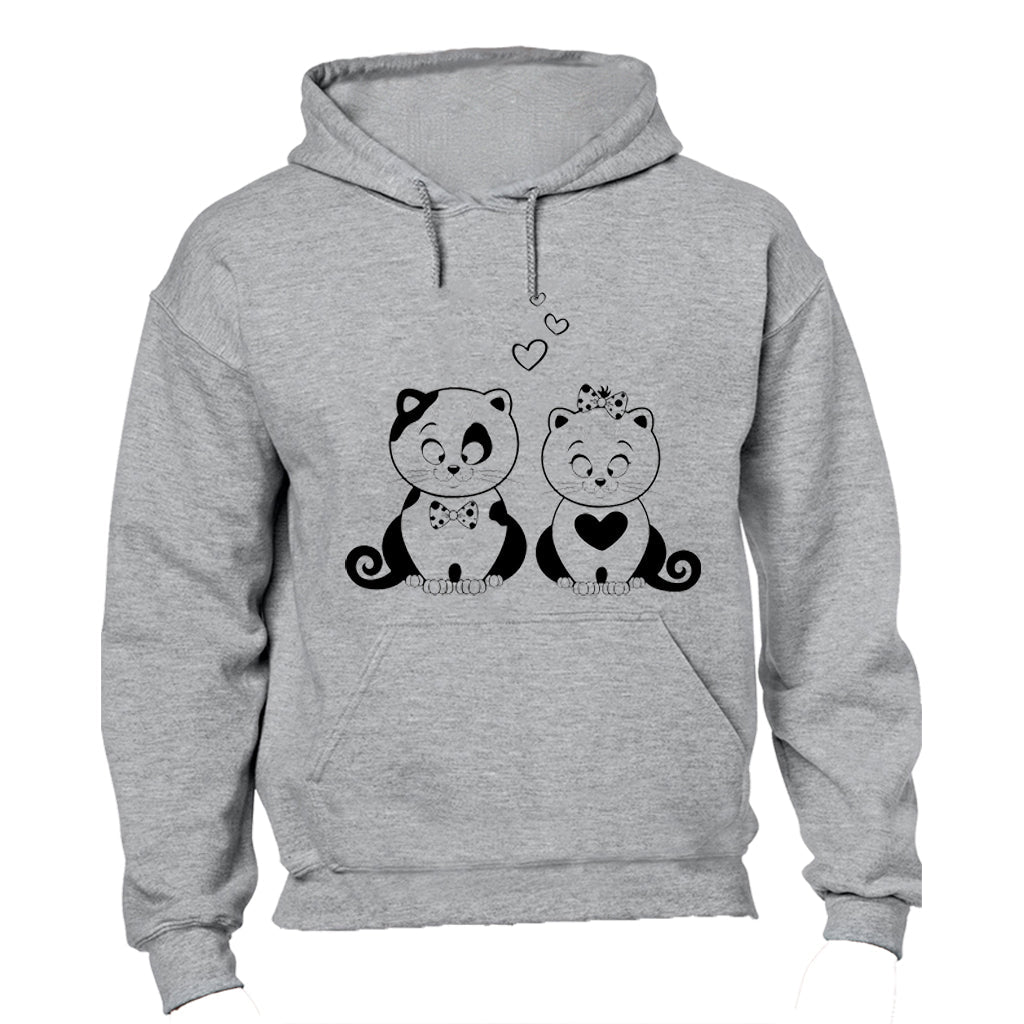 Valentine Cats - Hoodie - BuyAbility South Africa