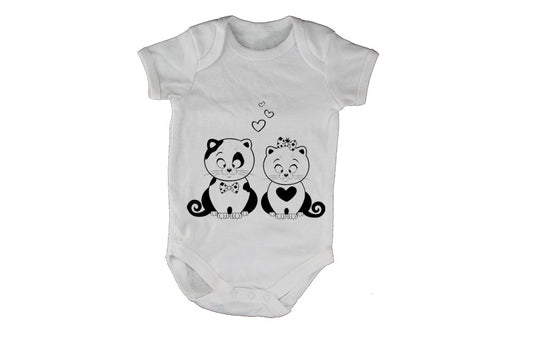Valentine Cats - Baby Grow - BuyAbility South Africa