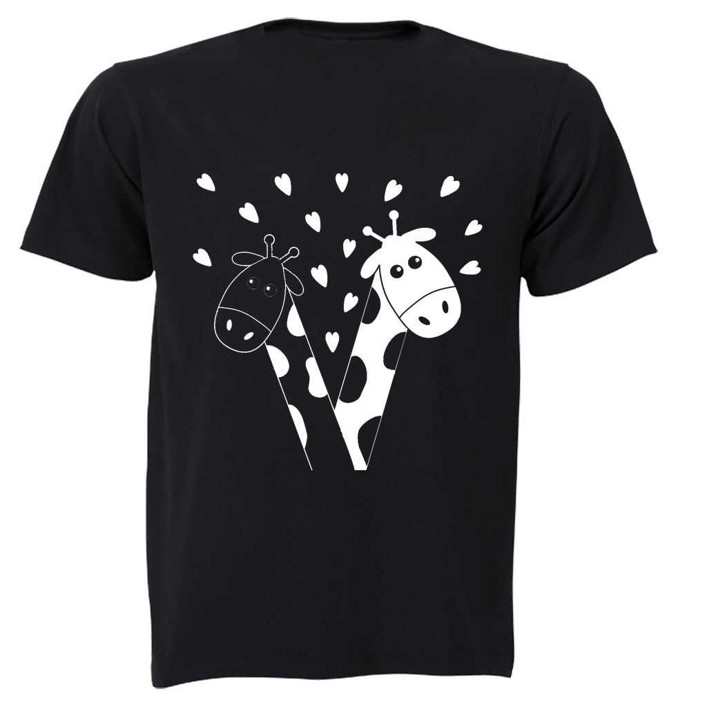 Valentine Giraffe - Kids T-Shirt - BuyAbility South Africa