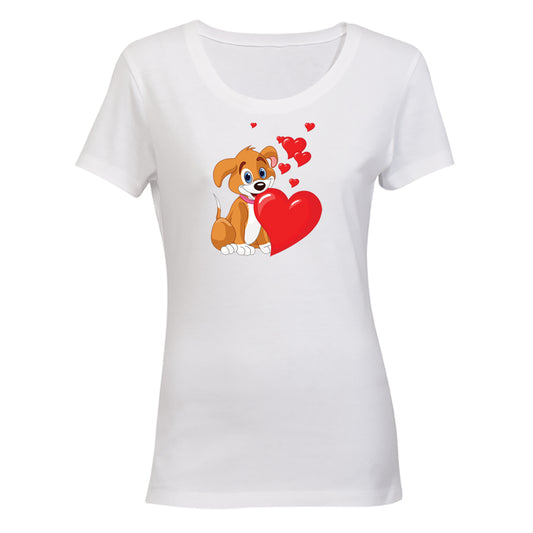 Valentine Puppy - Ladies - T-Shirt - BuyAbility South Africa