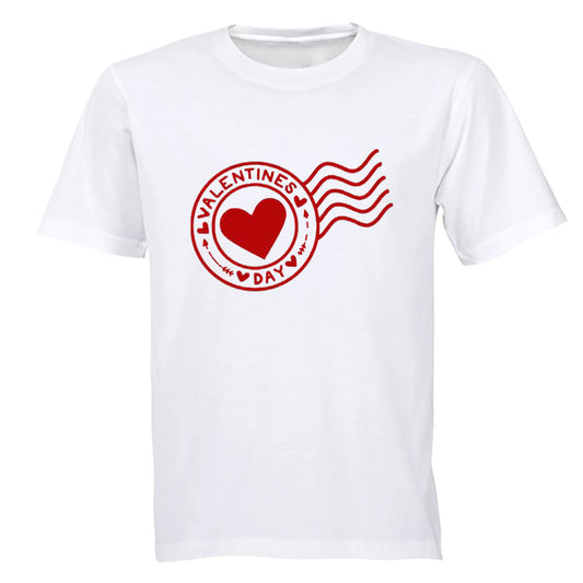 Valentines Day Stamp - Kids T-Shirt - BuyAbility South Africa