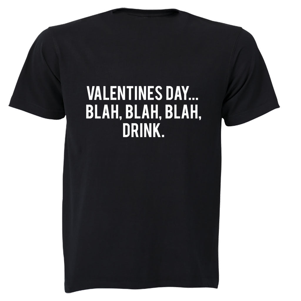 Valentines Day - Drink - Adults - T-Shirt - BuyAbility South Africa