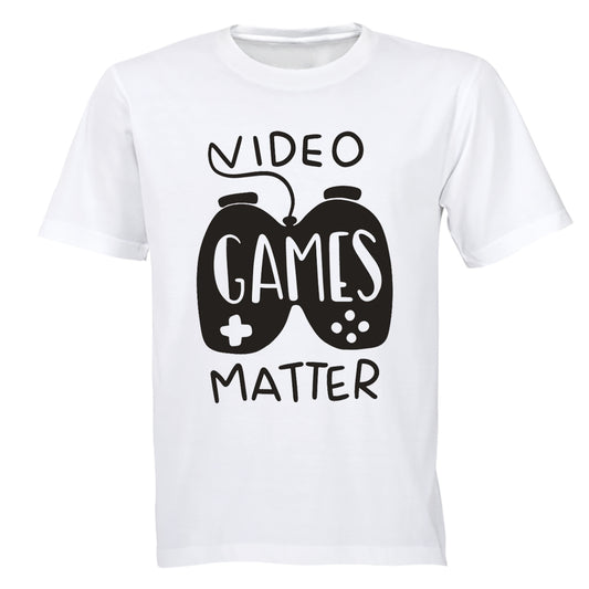 Video Games Matter - Adults - T-Shirt - BuyAbility South Africa