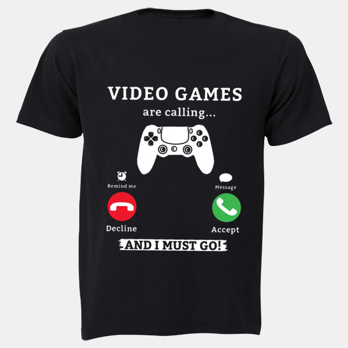 Video Games are Calling - Kids T-Shirt - BuyAbility South Africa