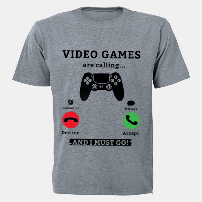 Video Games are Calling - Kids T-Shirt - BuyAbility South Africa