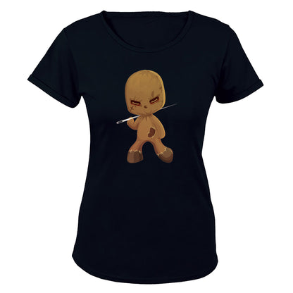 Evil Halloween Voo-Doo Doll - Ladies - T-Shirt - BuyAbility South Africa