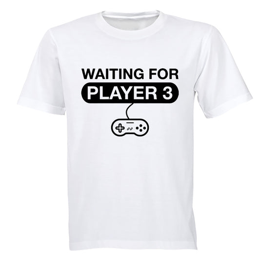 Waiting For Player 3 - Adults - T-Shirt - BuyAbility South Africa