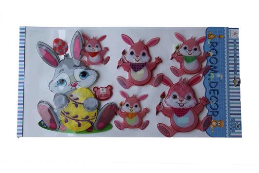 Rabbits Wall Stickers - BuyAbility