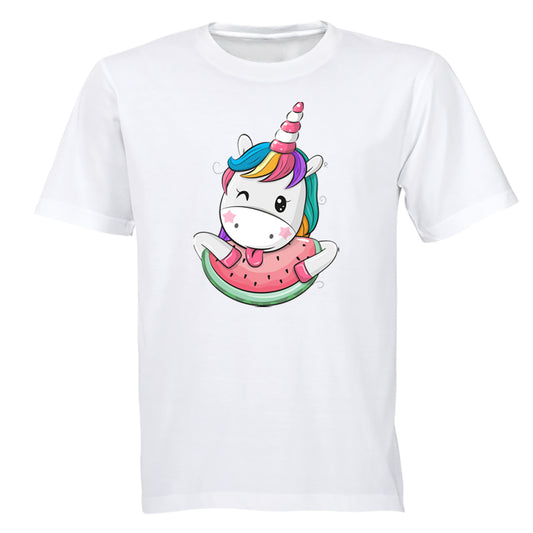 Watermelon Unicorn - Kids T-Shirt - BuyAbility South Africa