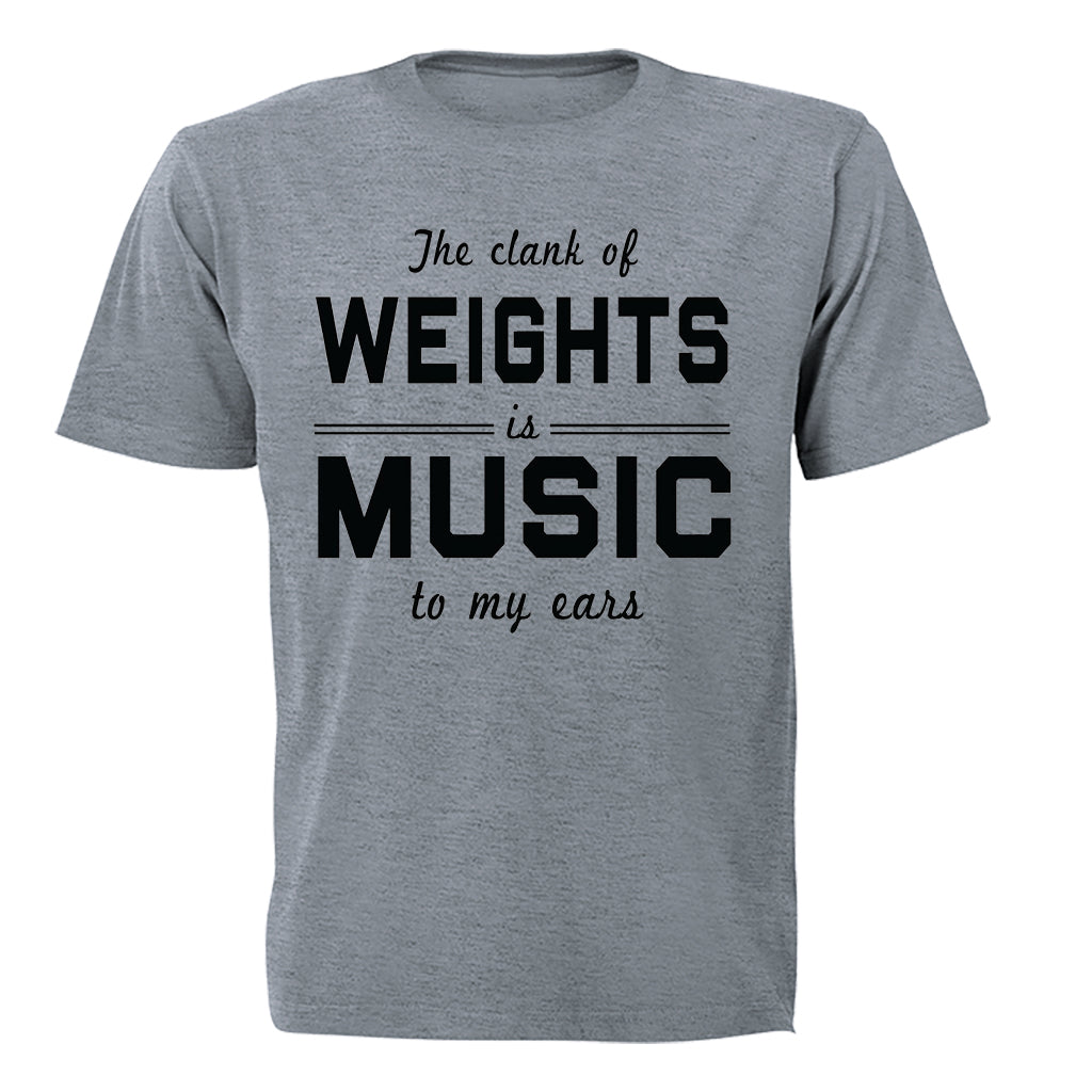 Weights Is Music - Adults - T-Shirt - BuyAbility South Africa