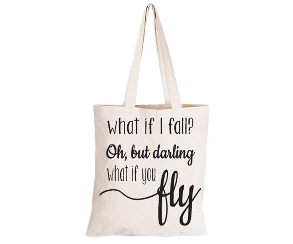 What if I Fall... - Eco-Cotton Natural Fibre Bag - BuyAbility South Africa