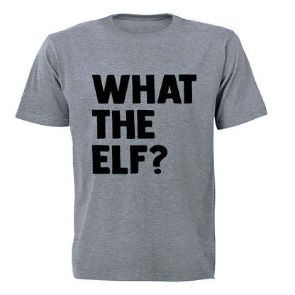 What The Elf - Bold - Christmas - Adults - T-Shirt - BuyAbility South Africa