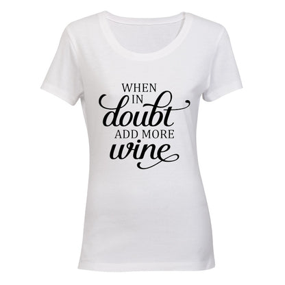 When in Doubt, Add More Wine! BuyAbility SA