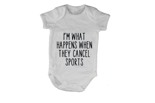 When They Cancel Sports - Baby Grow - BuyAbility South Africa