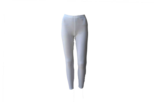 Plain White Leggings - BuyAbility