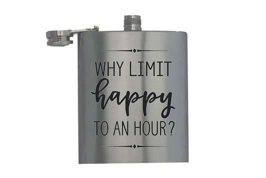 Why Limit Happy to an Hour? - Hip Flask - BuyAbility South Africa