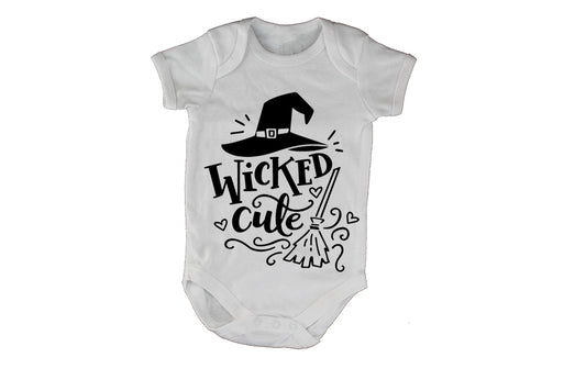 Wicked Cute - Witch - Halloween - Baby Grow - BuyAbility South Africa