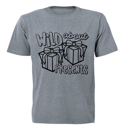 Wild About Presents - Christmas - Adults - T-Shirt - BuyAbility South Africa
