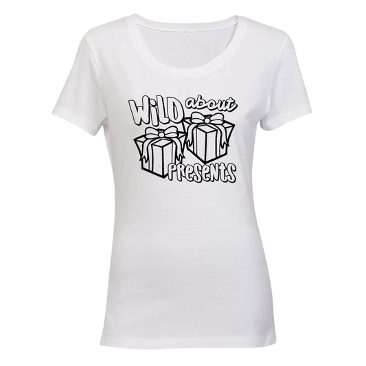 Wild About Presents - Christmas - Ladies - T-Shirt - BuyAbility South Africa