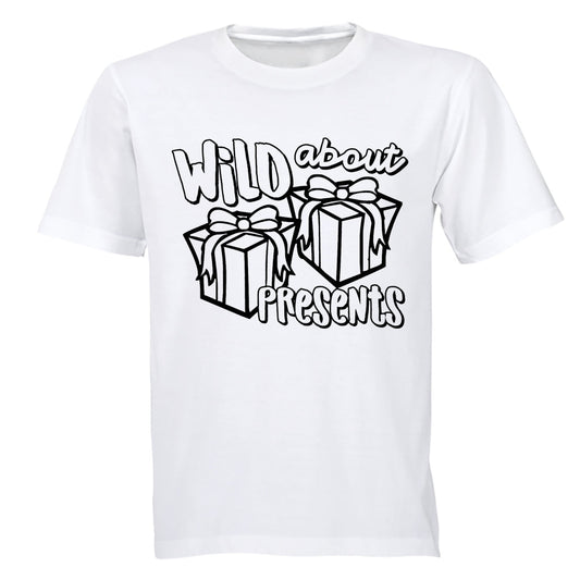 Wild About Presents - Christmas - Kids T-Shirt - BuyAbility South Africa