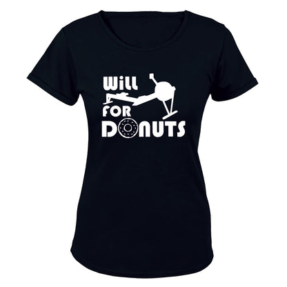 Will ROW for Donuts - Ladies - T-Shirt - BuyAbility South Africa